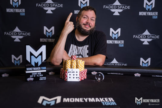 Kevin Dubrocq ($12,382) Wins Final Trophy of Series in a Heads-Up Deal