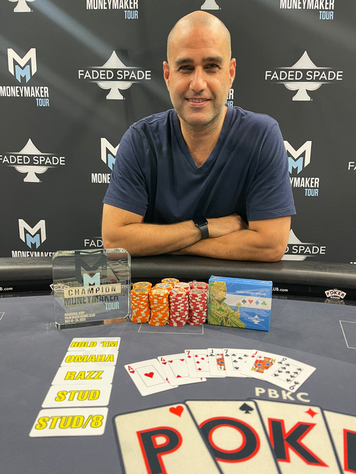 David Shmuel ($4,312) Wins First Ever Moneymaker Tour Trophy in H.O.R.S.E!