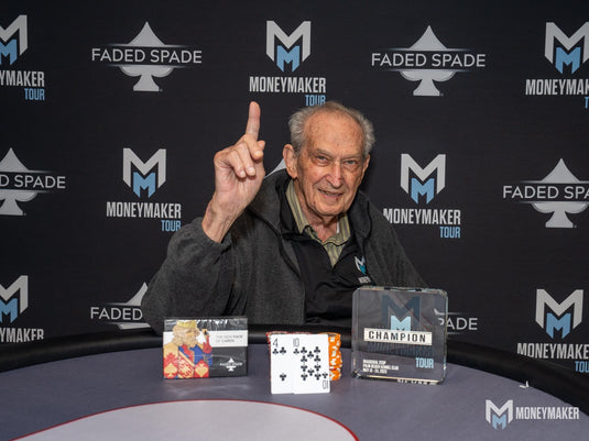 At 100 Years Old, Eugene Calden Takes Down Event #5 Outright for $5,160