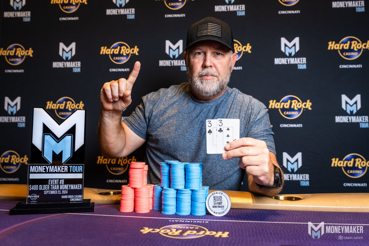 Shad Morris ($13,138) Wins Older than Moneymaker Event 8 Outright