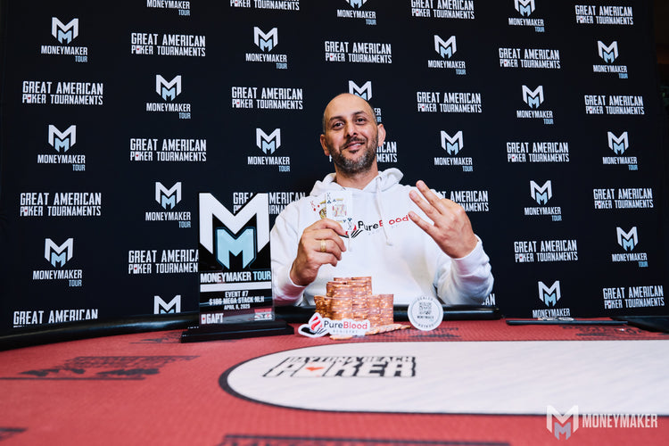 Gil Levy ($2,515) Wins Third Moneymaker Trophy in Mega Stack Event 7; Charles Campos ($2,515) Finishes Second