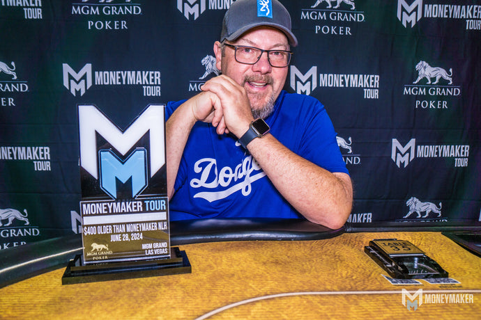 Jayson Shanle ($16,395) Claims First Trophy in Older Than Moneymaker Outright Win
