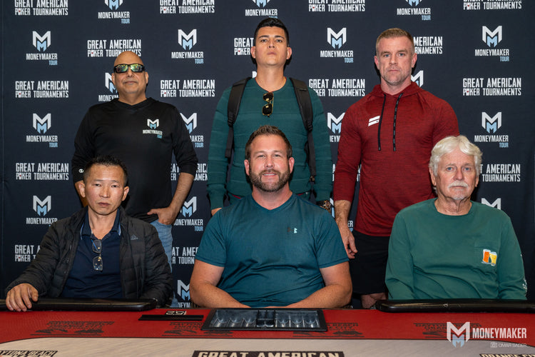 Roger Thompson (2,955,000) Leads Live Stream Final Table of Six; Results 7th - 38th