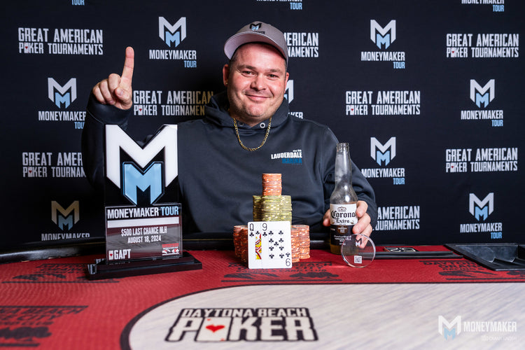 Chris Coller ($5,401) Wins Moneymaker Last Chance in Heads-up Deal