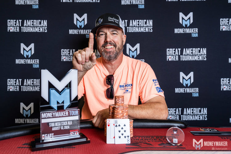 Jason Lengyel ($2,457) Wins Moneymaker Mega Stack Event #10 in Heads-up Deal