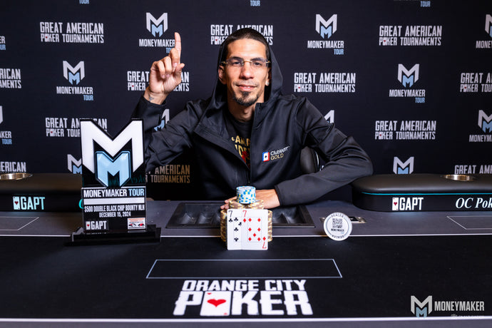 Ramel Diaz-Warner ($4,496) Wins Double Black Chip Bounty Event 22