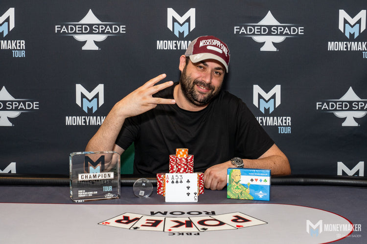 Jason Kerbel ($7,000) Wins Third Moneymaker Tour Trophy in Event #4