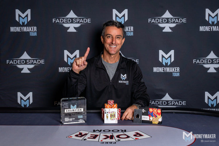 Rob Gallo ($2,912) Wins Moneymaker Deep Stack Event #13 Outright
