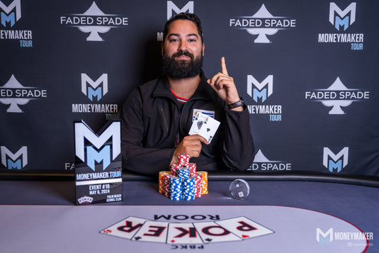 Gabriel Vera ($4,100) Wins Younger Than Moneymaker Event #10 Outright