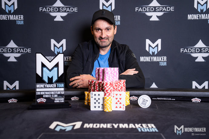 Ari Dinov ($29,685) Wins Moneymaker Multi Flight Event 3 in Four Handed Deal