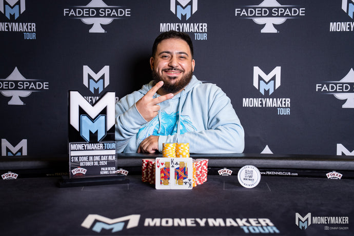 Dante Cianfarra ($26,385) Wins $1K Done in One Day Event 16 Outright