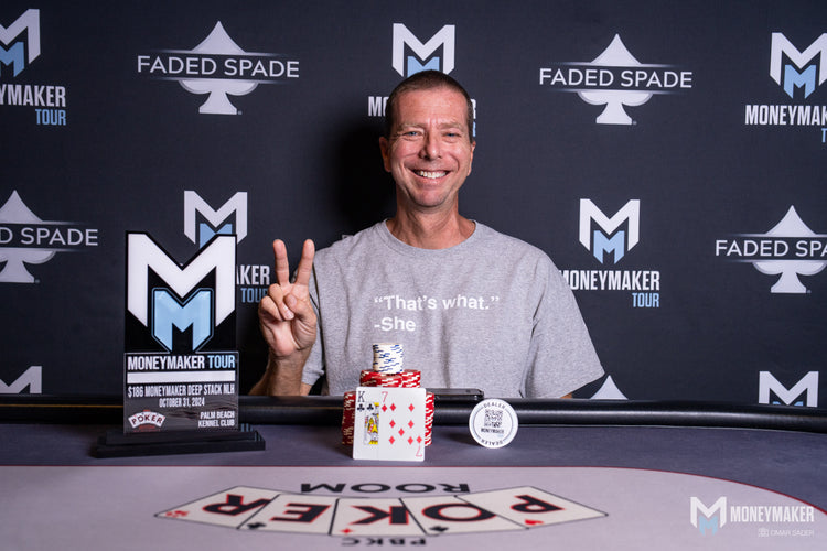 Craig Pollack ($2,217 + $1,100 Seat) Wins Event 21 Outright