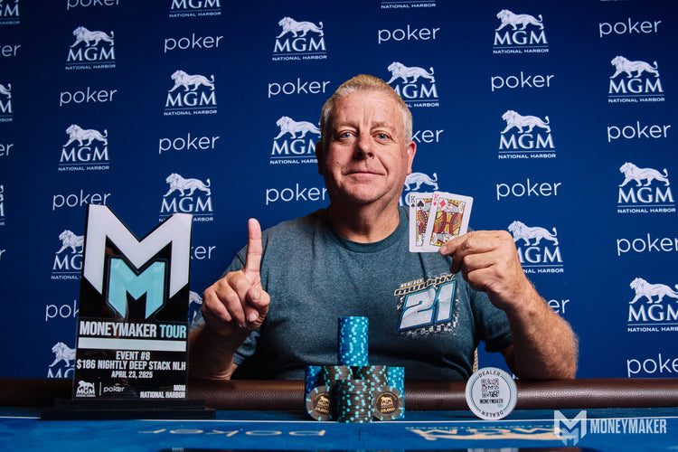 Mark Plows ($3,696 + $1,700 Main Event Seat) Wins Nightly Deep Stack Event 8 Outright