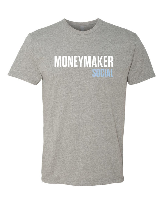 Moneymaker Social Gray Shirt
